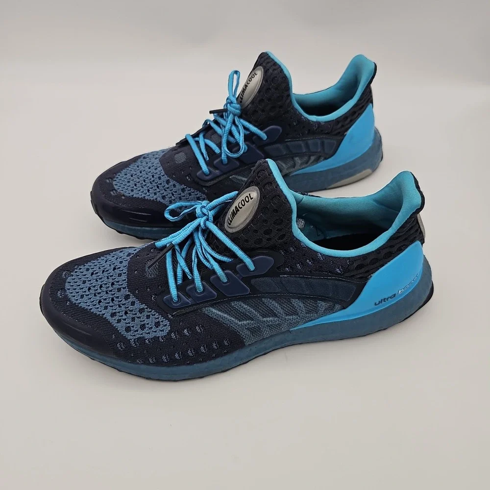 Adidas Ultraboost ClimaCool Men's Size 11.5 US Blue Navy Athletic Shoes GY0118